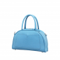 Preview: Small crossbody bag made of light blue nappa leather